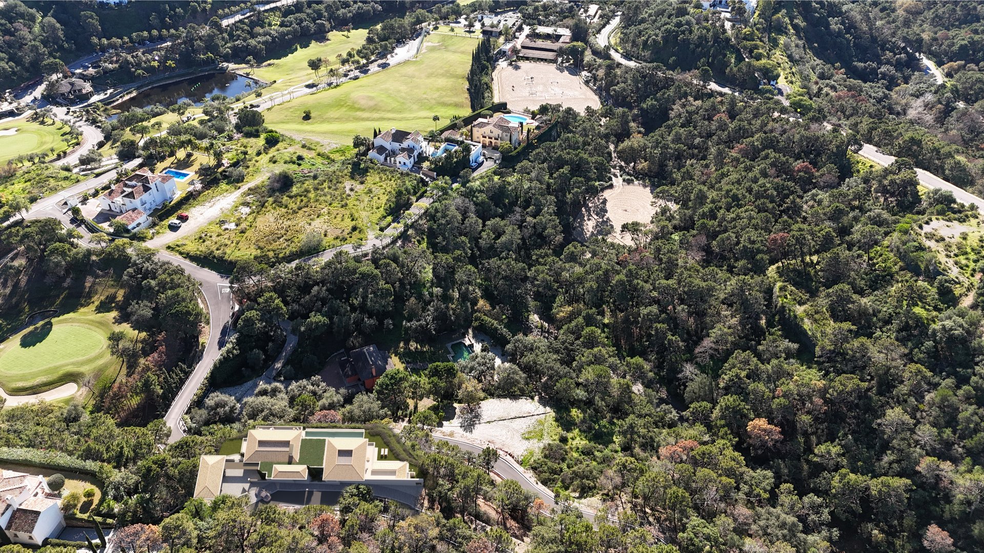 Villa El Quejigal 17 - Vista de pájaro